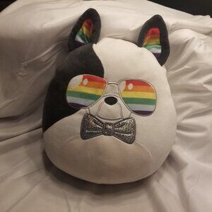 Squishmallow 12” Lamont The French Bulldog Select Series, Pride, Retired